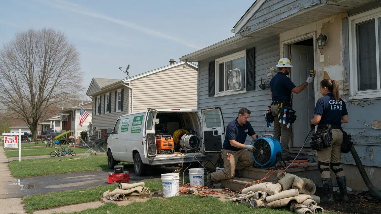 Flood Cleanup in Vandemere, NC near me
